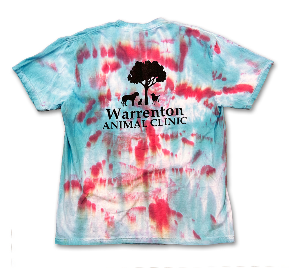 tie die shirt