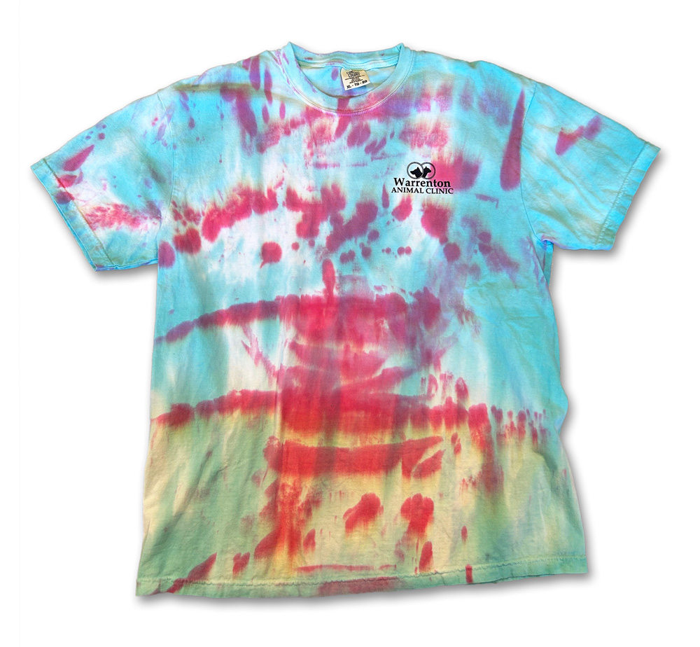 tie die shirt