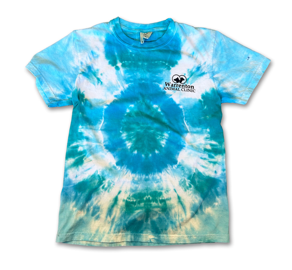 tie die shirt