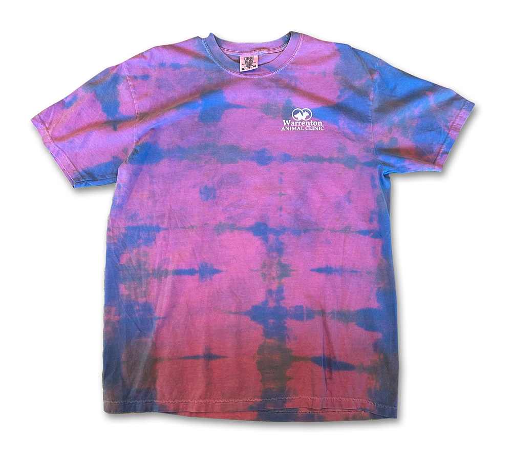 tie die shirt